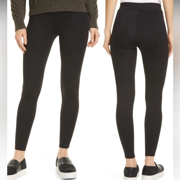 Women’s Black Vince Stretch Leggings Size Medium